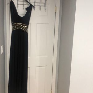 Blk evening gown